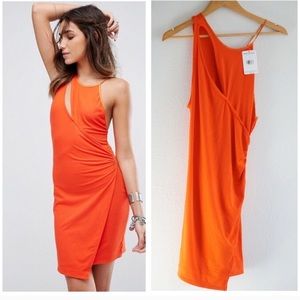 Red Free People Dress with tags still on.